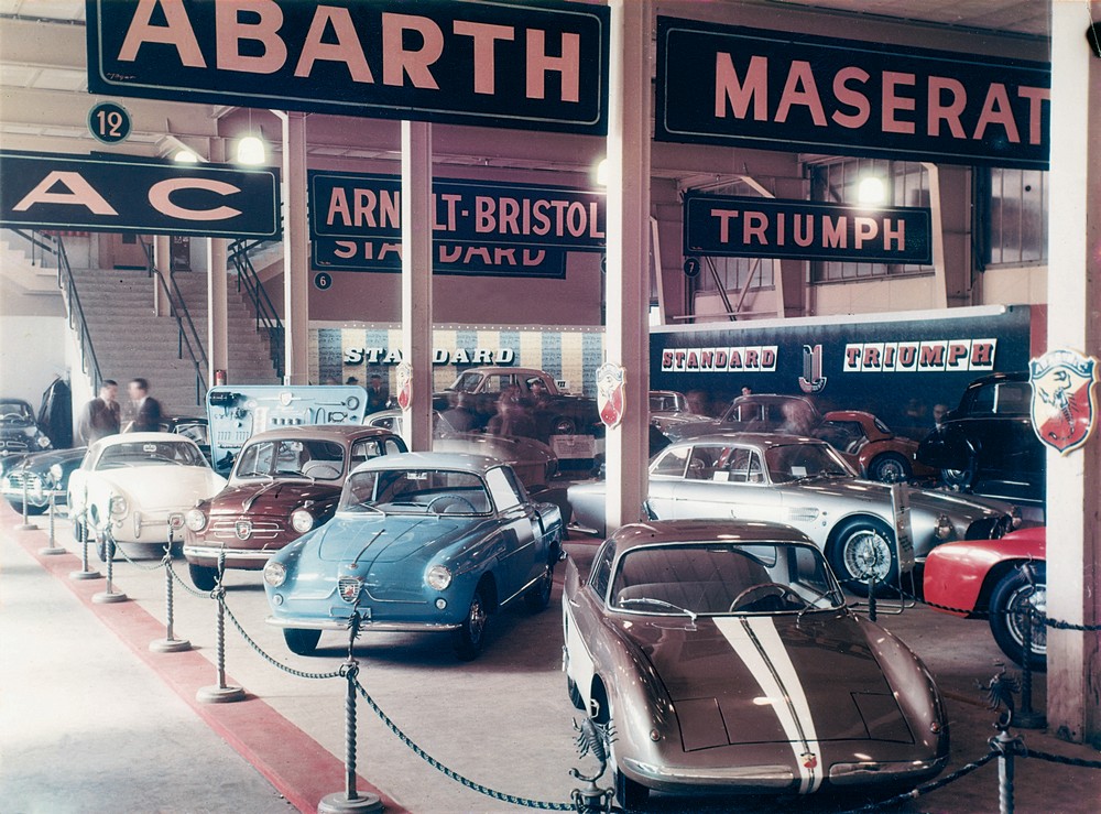 Abarth auf dem Genfer Autosalon, 1956, Foto